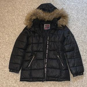 Justice Girls Winter Puffer Coat